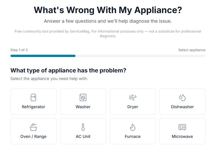 ServiceMag Diagnostic Wizard gallery image