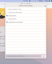 beforeShutdown gallery image