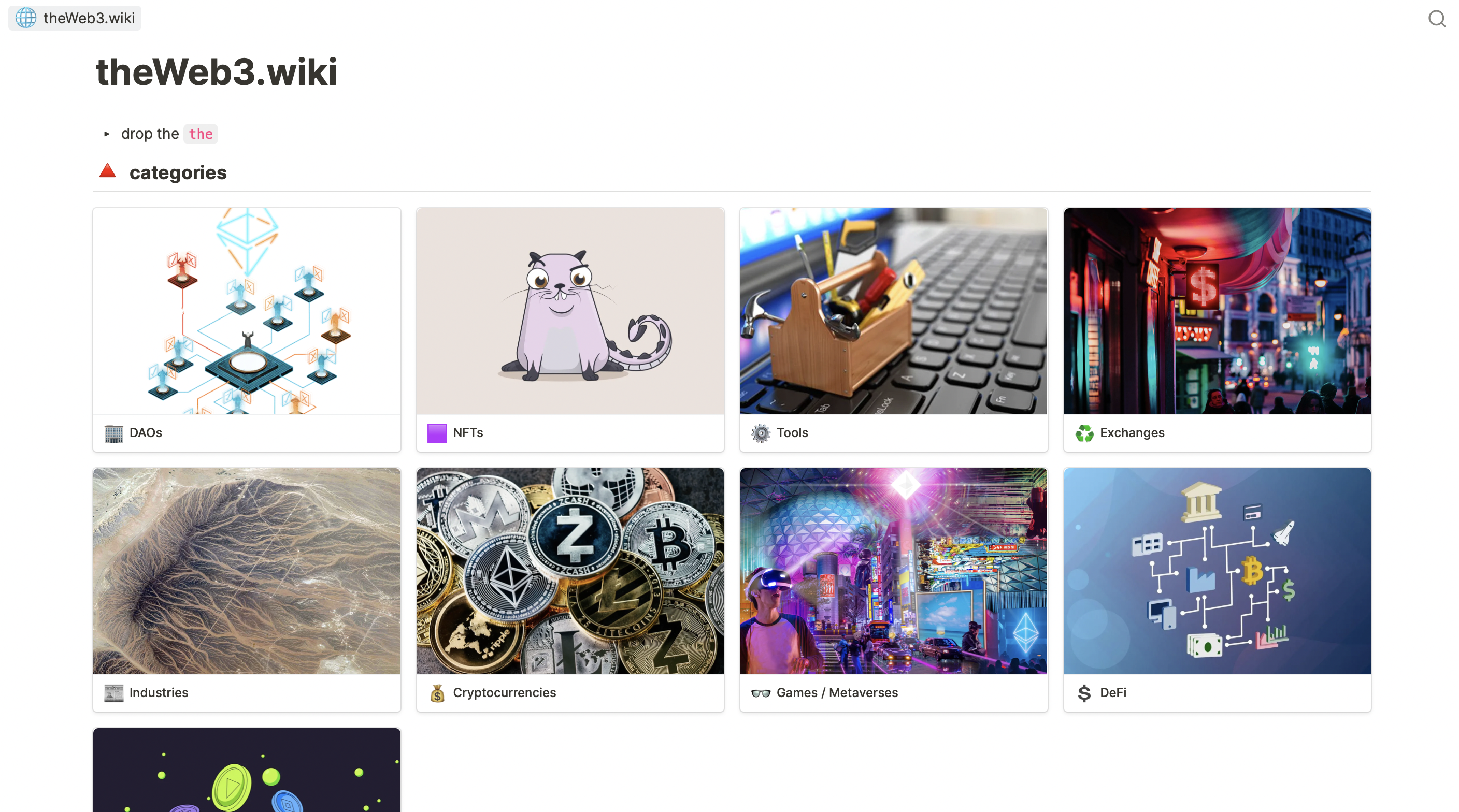 theWeb3.wiki gallery image