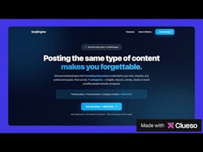 Ztory Engine - AI LinkedIn Content Ideas gallery image