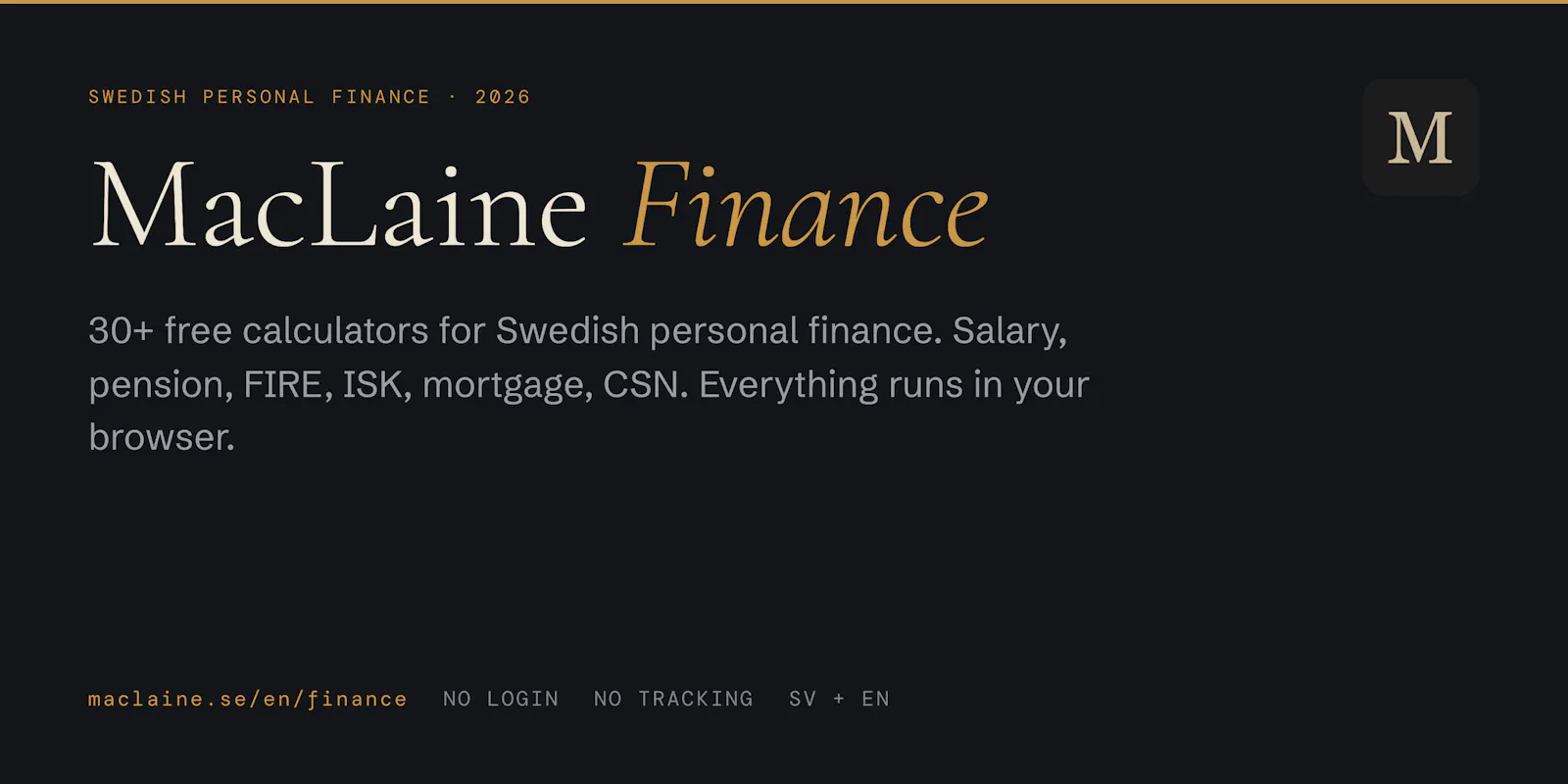 MacLaine Finance screenshot 4
