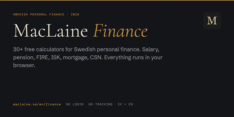 MacLaine Finance screenshot 4