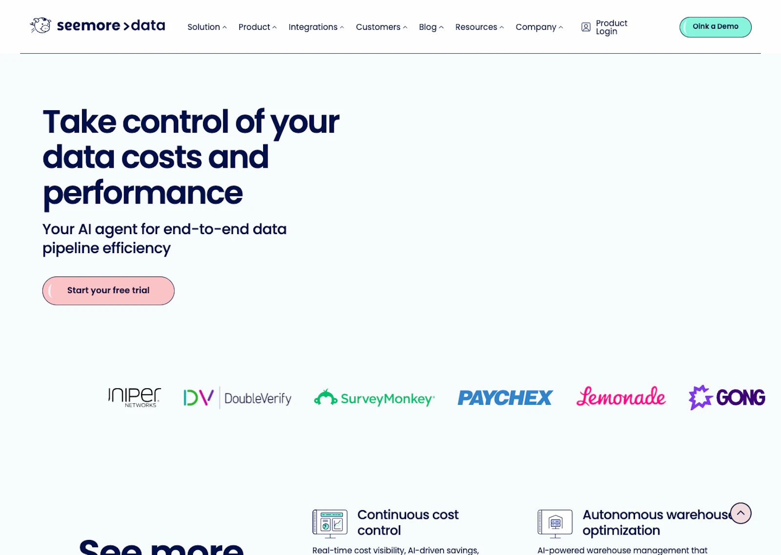 Seemore Data screenshot 1