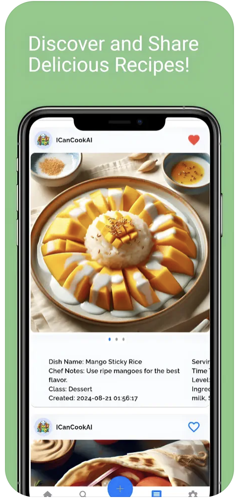 icancookfood - レシピを共有しようとしている食通のためのソーシャルメディアプラットフォーム。メディア3
