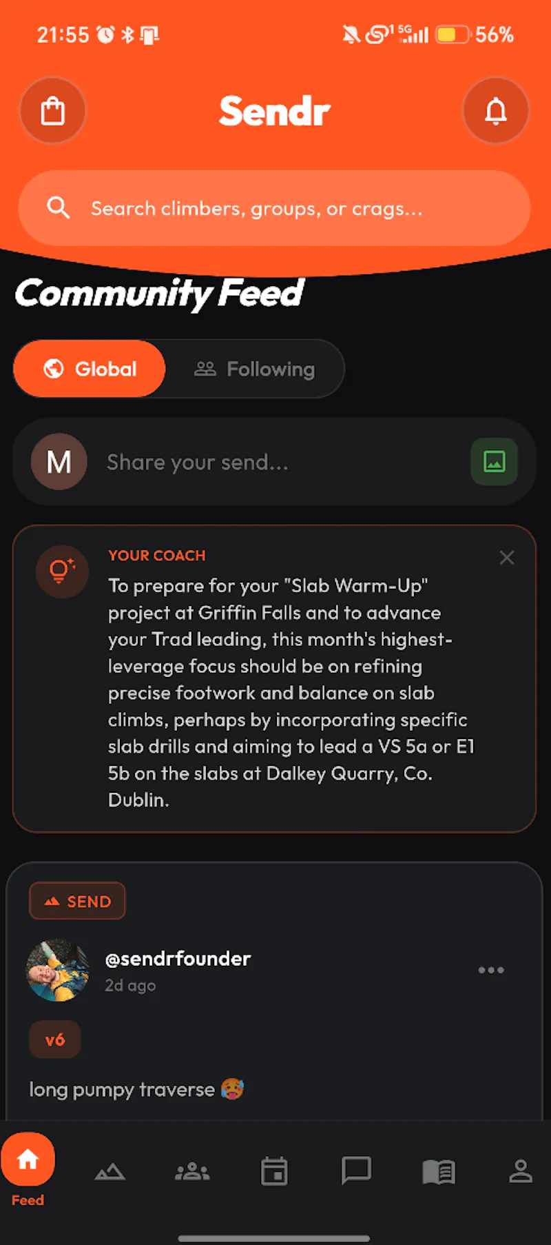 Sendr screenshot 1