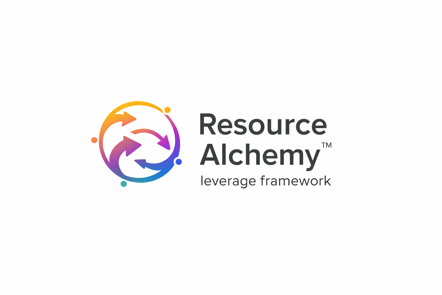 Resource Alchemy - Product Hunt launch logo and brand identity