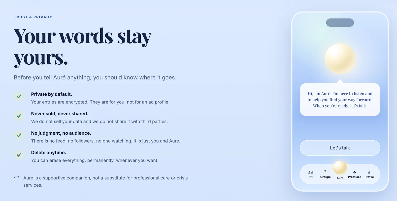 Auré screenshot 2