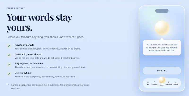 Auré screenshot 2