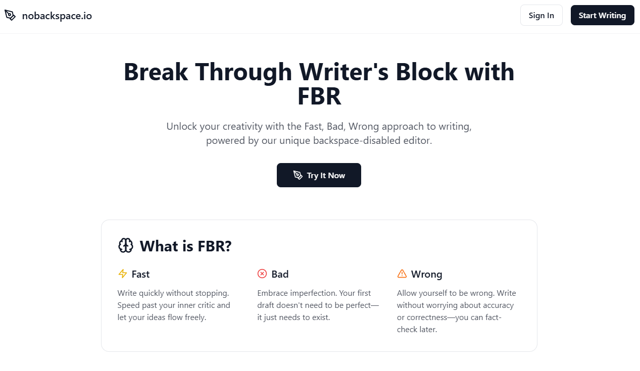 no backspace dot io gallery image