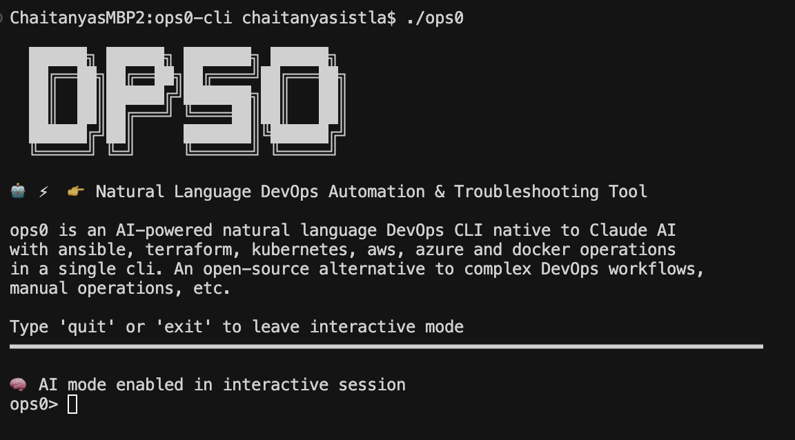 OPS0 - 将自然语言转变为DevOps操作媒体3