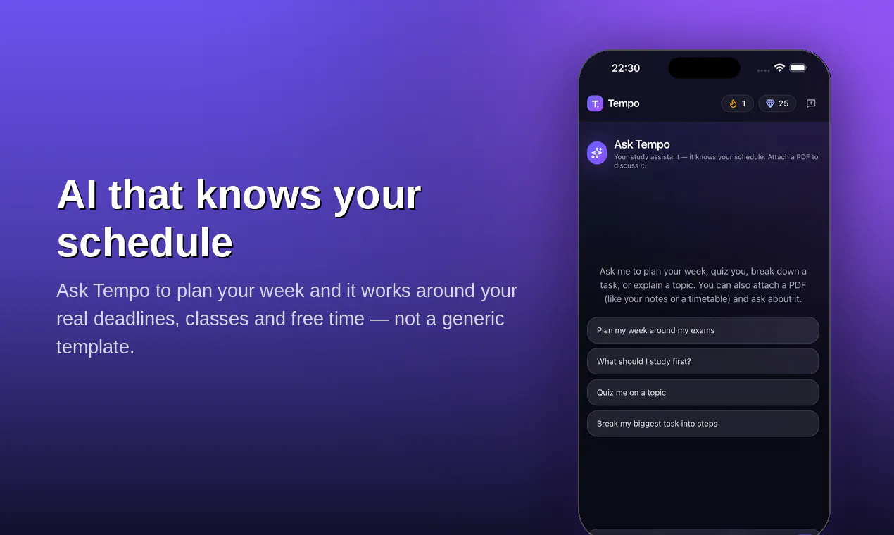 Tempo: Study Planner gallery image