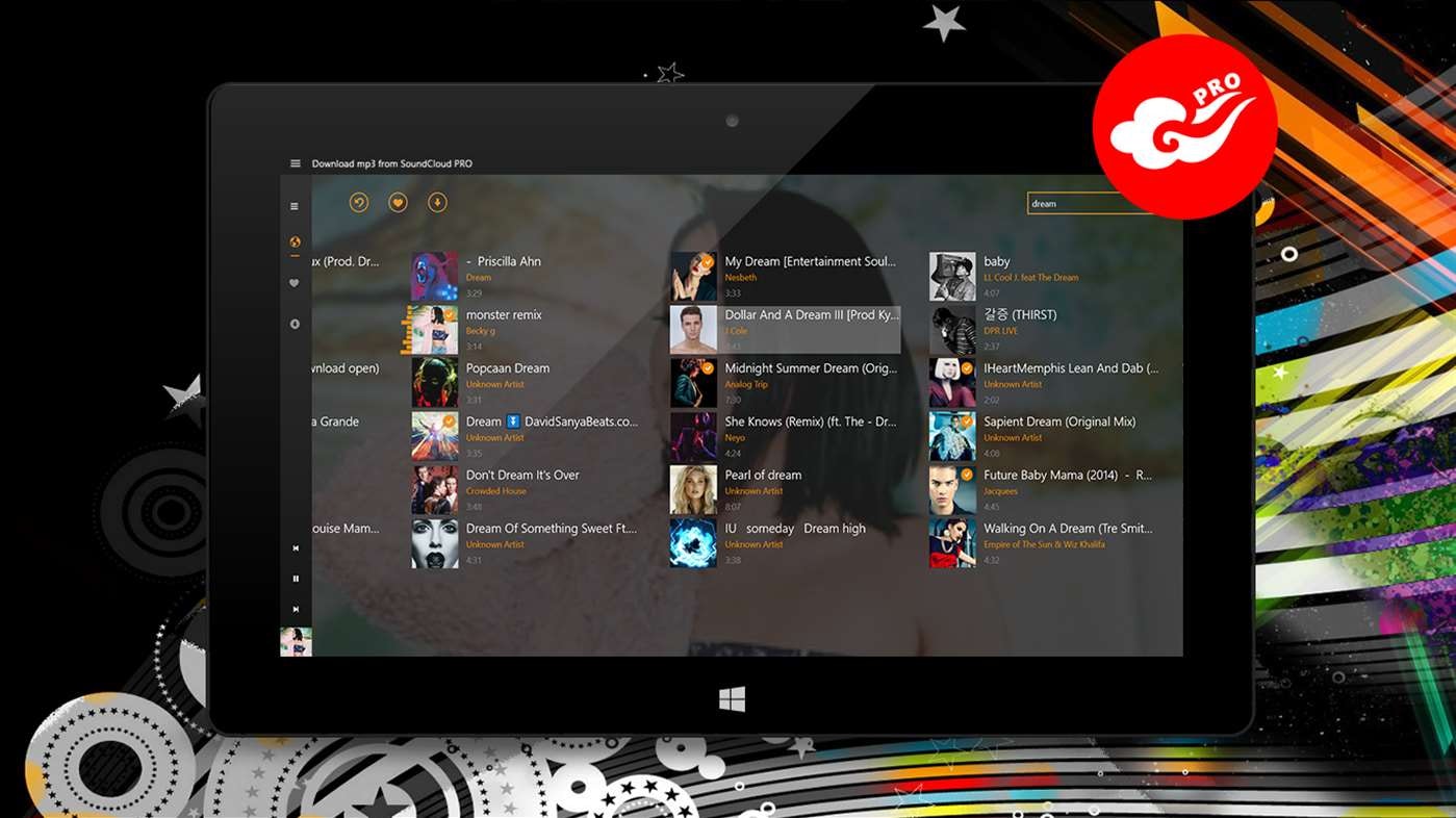 Download mp3 from SoundCloud PRO gallery image
