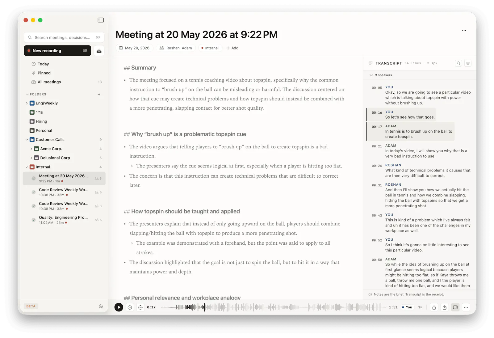 Speechmark screenshot 2