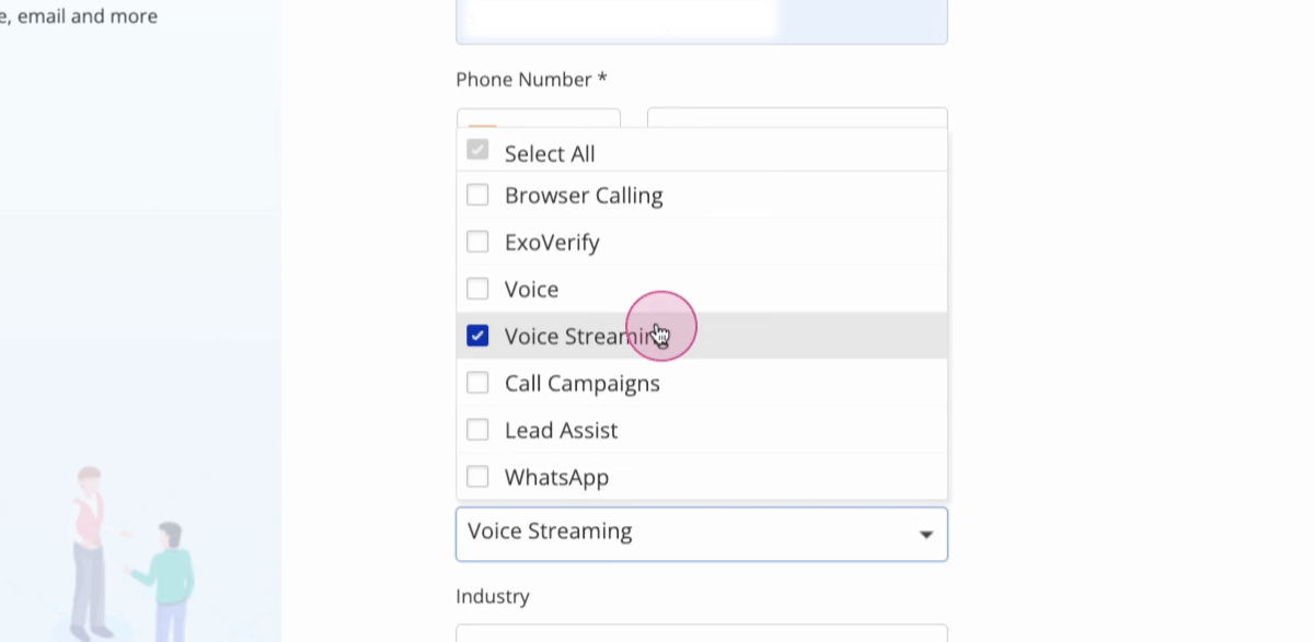 Média Exotel Agentsstream 7