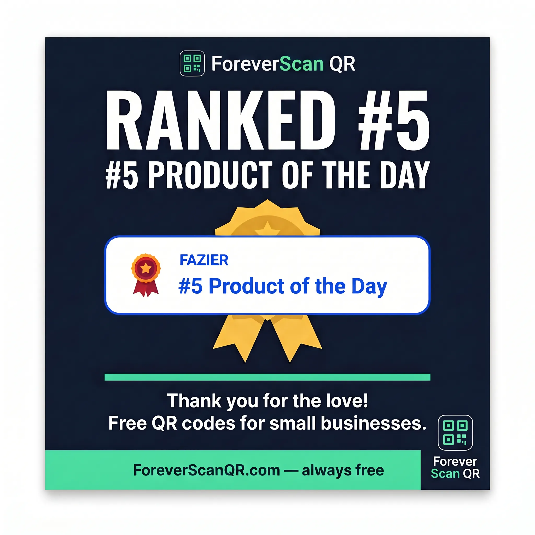 ForeverScan QR gallery image