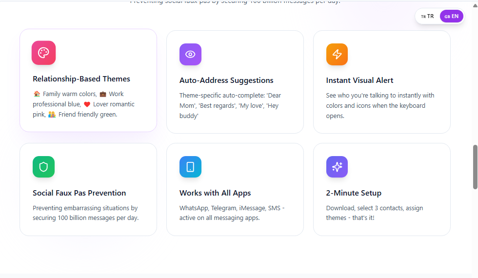 ContextKey - Screenshot 4 showing product features and functionality