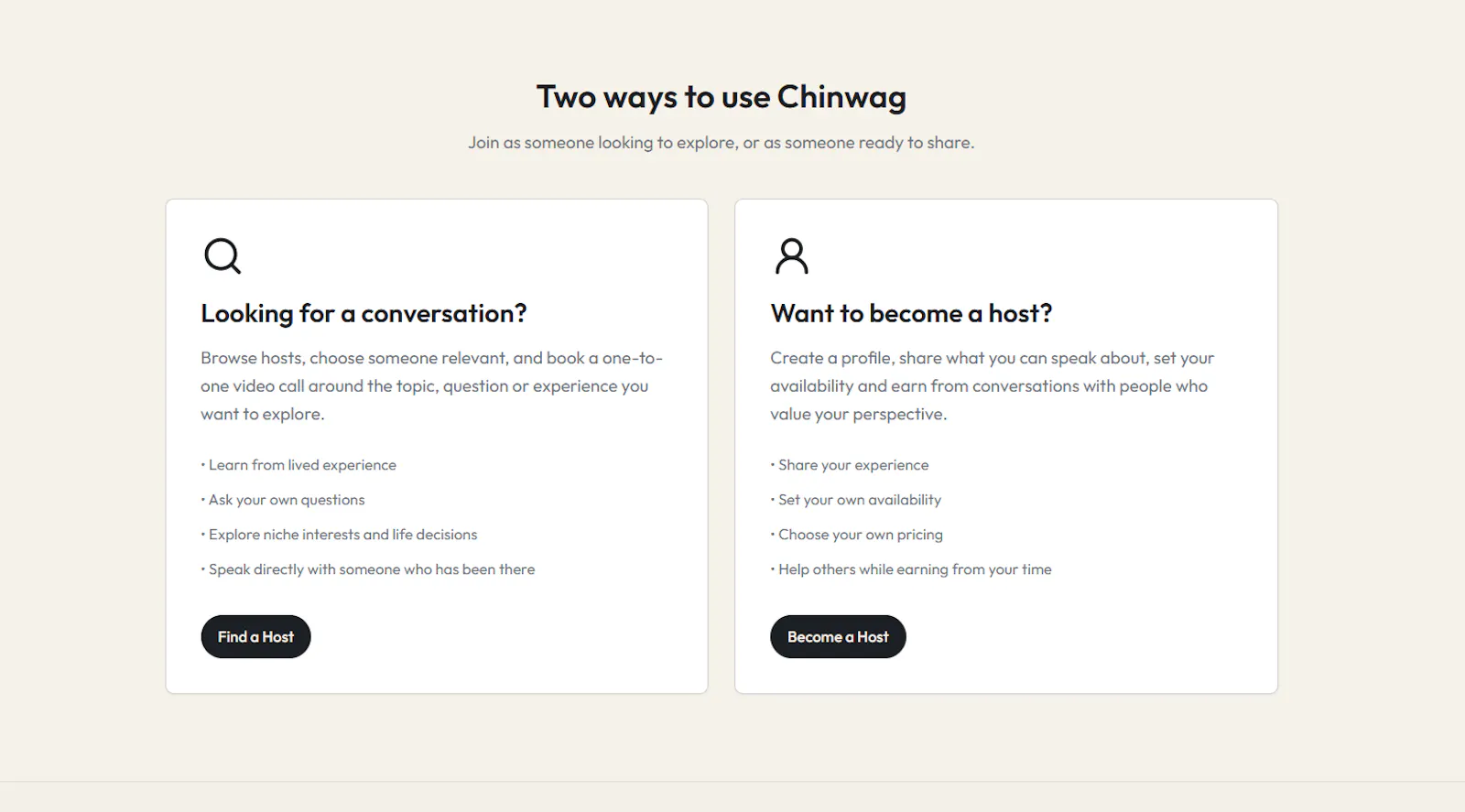 Chinwag screenshot 2