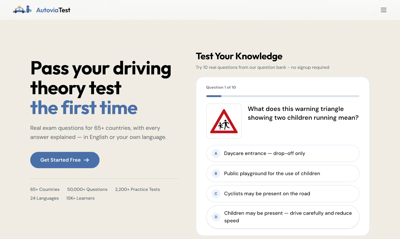 AutoviaTest screenshot 2