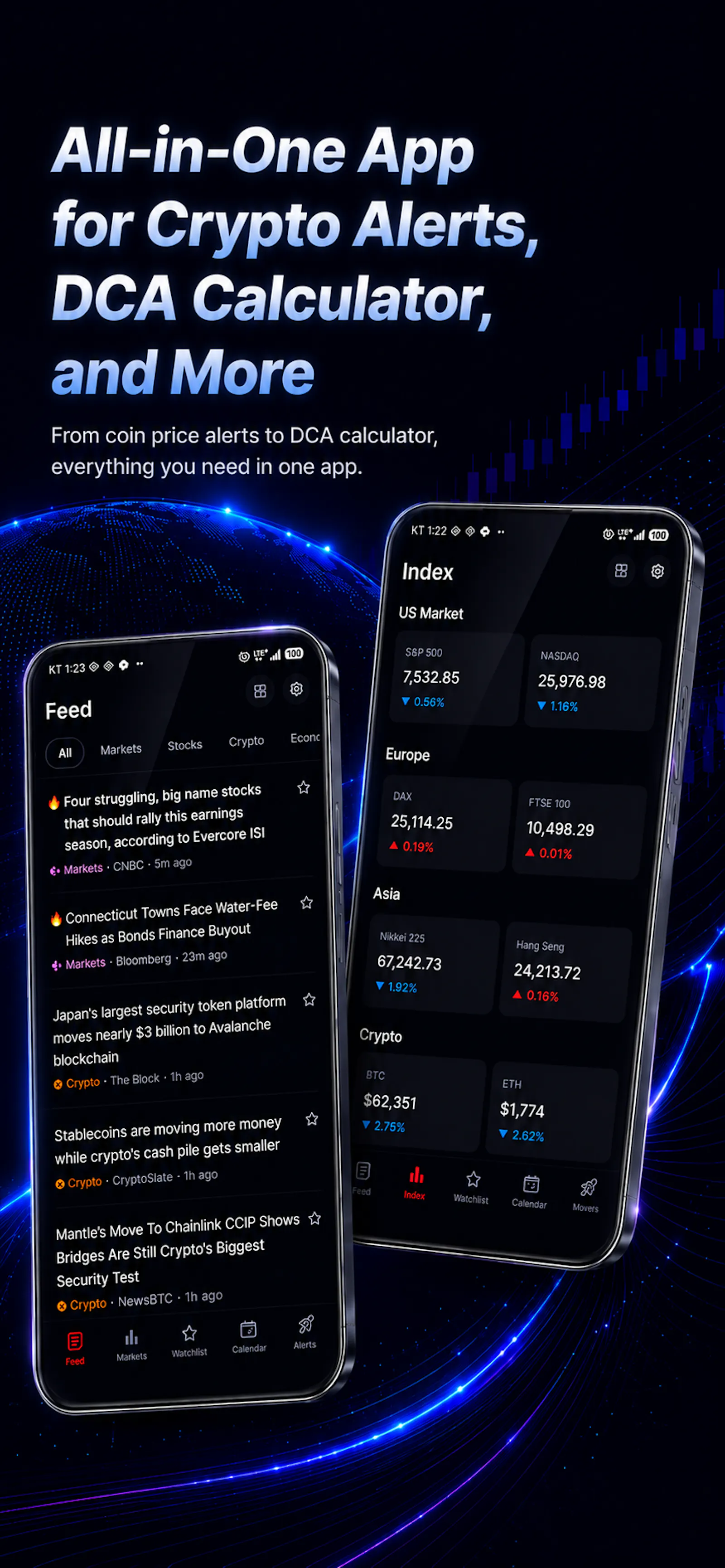 FinPick-Crypto & Stock Monitor screenshot 2