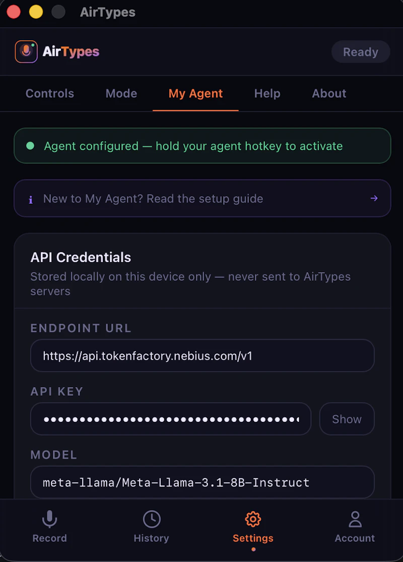 AirTypes screenshot 3