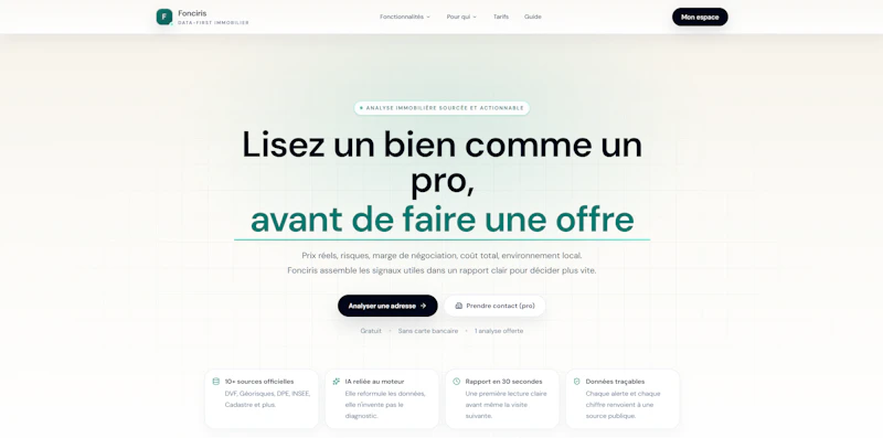 Fonciris screenshot 1