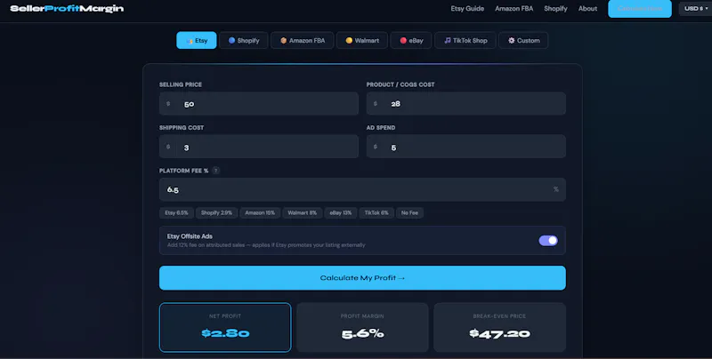 SellerProfitMargin screenshot 6