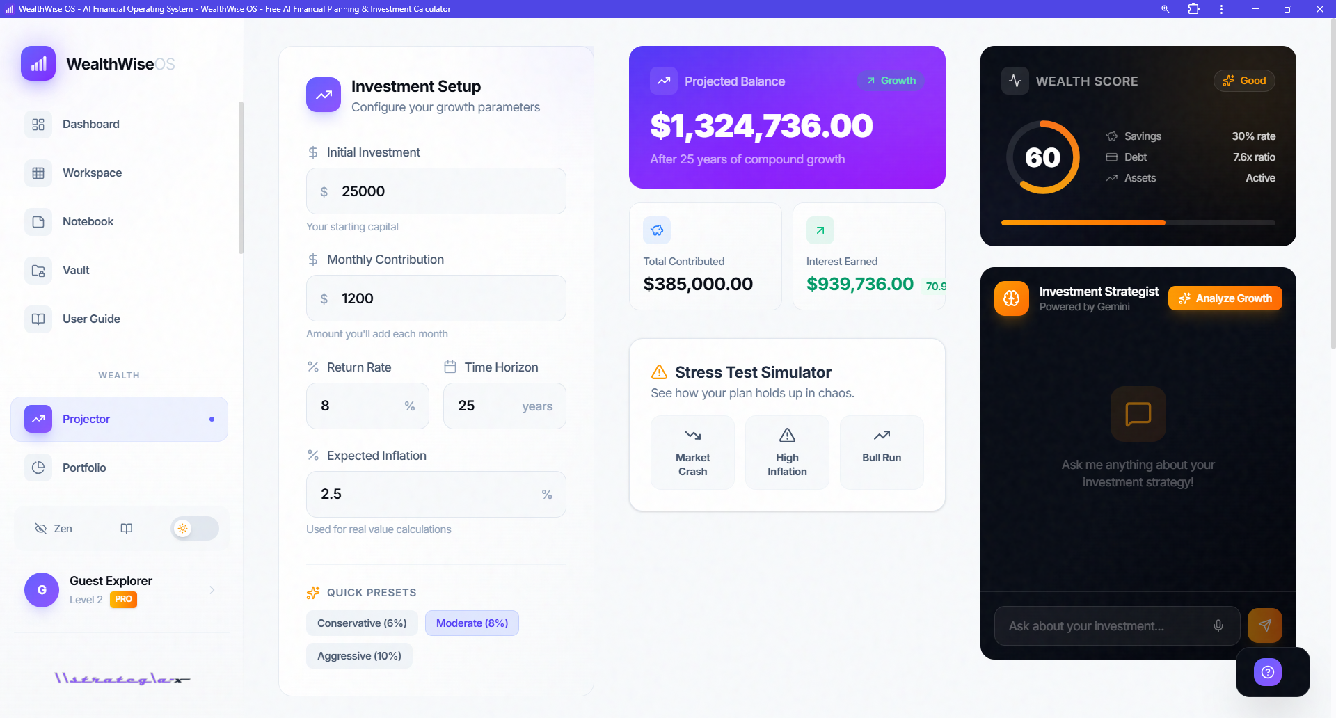 WealthWise OS gallery image