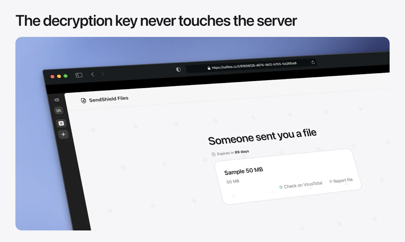 SendShield Files screenshot 3