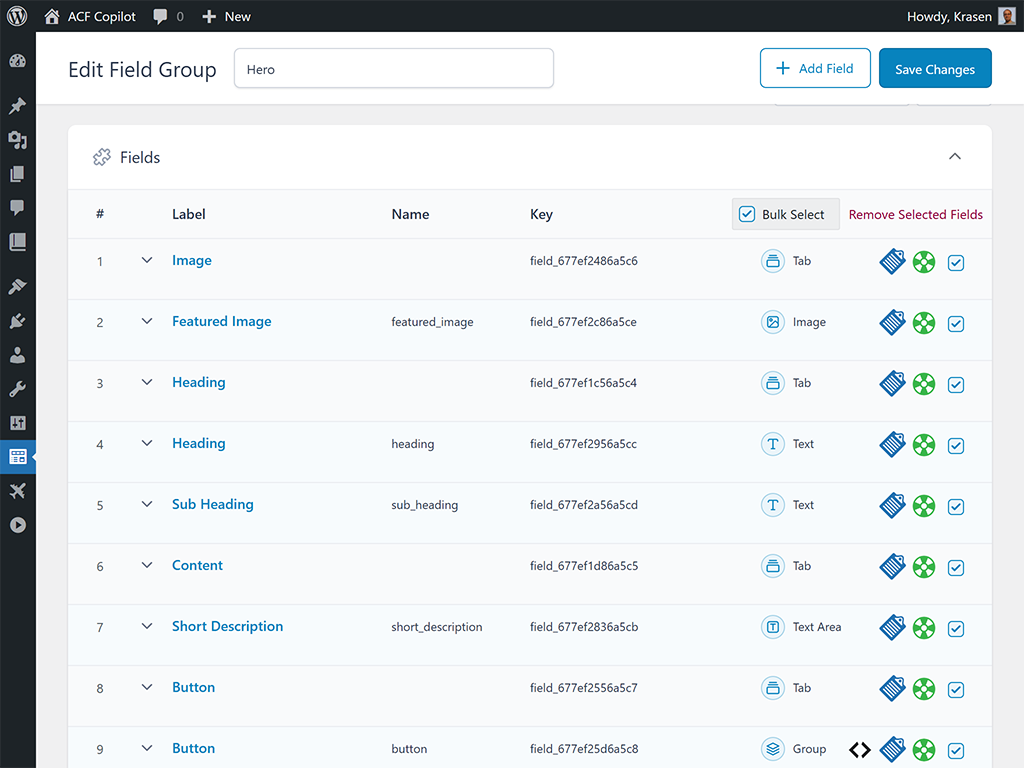 Advanced Custom Fields Copilot - Improve your ACF workflow and development process media 7