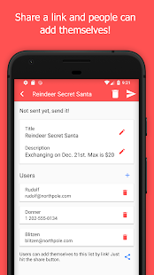 Simple Secret Santa Generator 2.0 gallery image