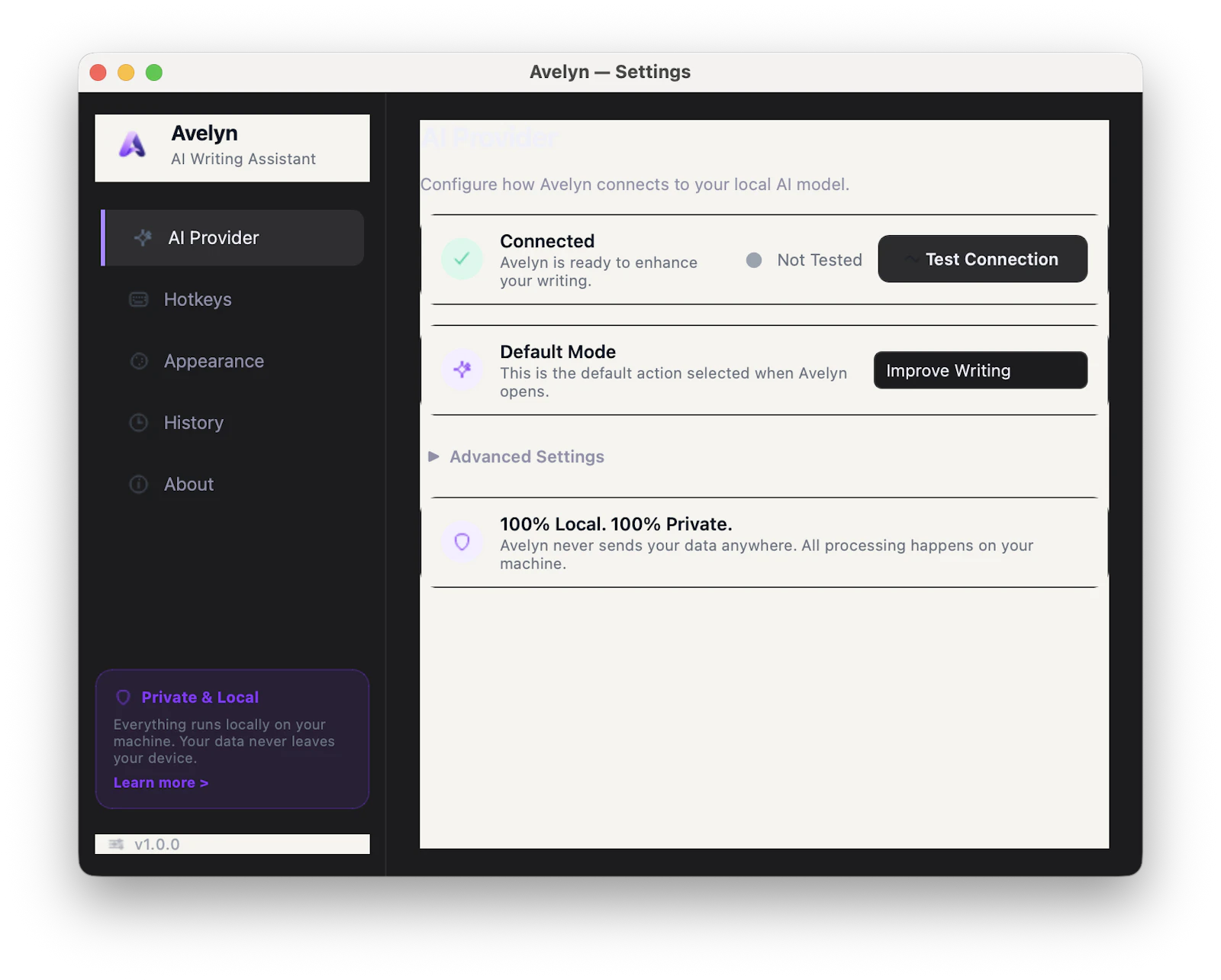 Avelyn screenshot 1