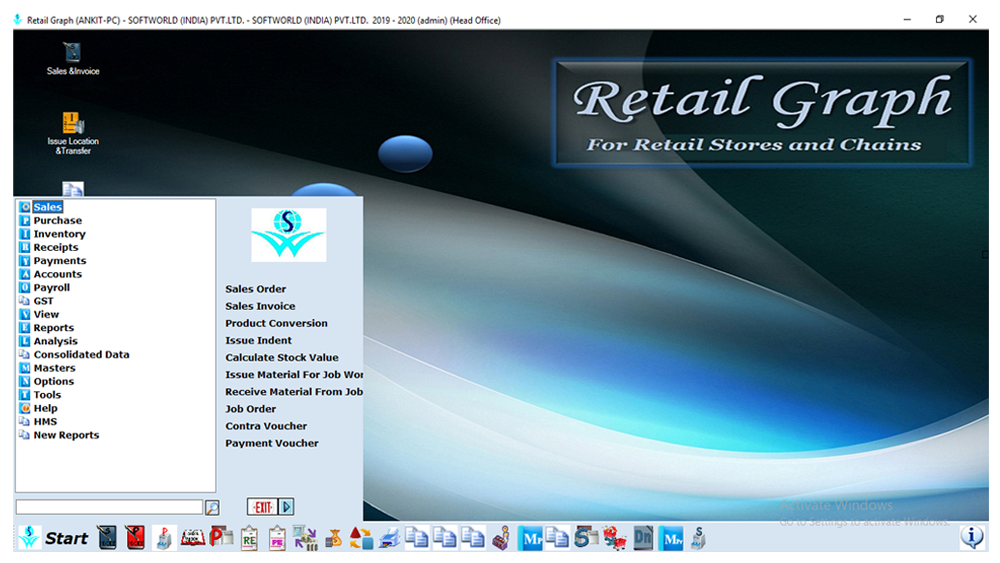 RetailGraph Software gallery image