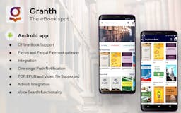 Granth - Android Ebook App + Admin panel media 1