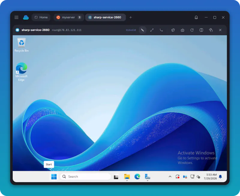 CloudTerm screenshot 5