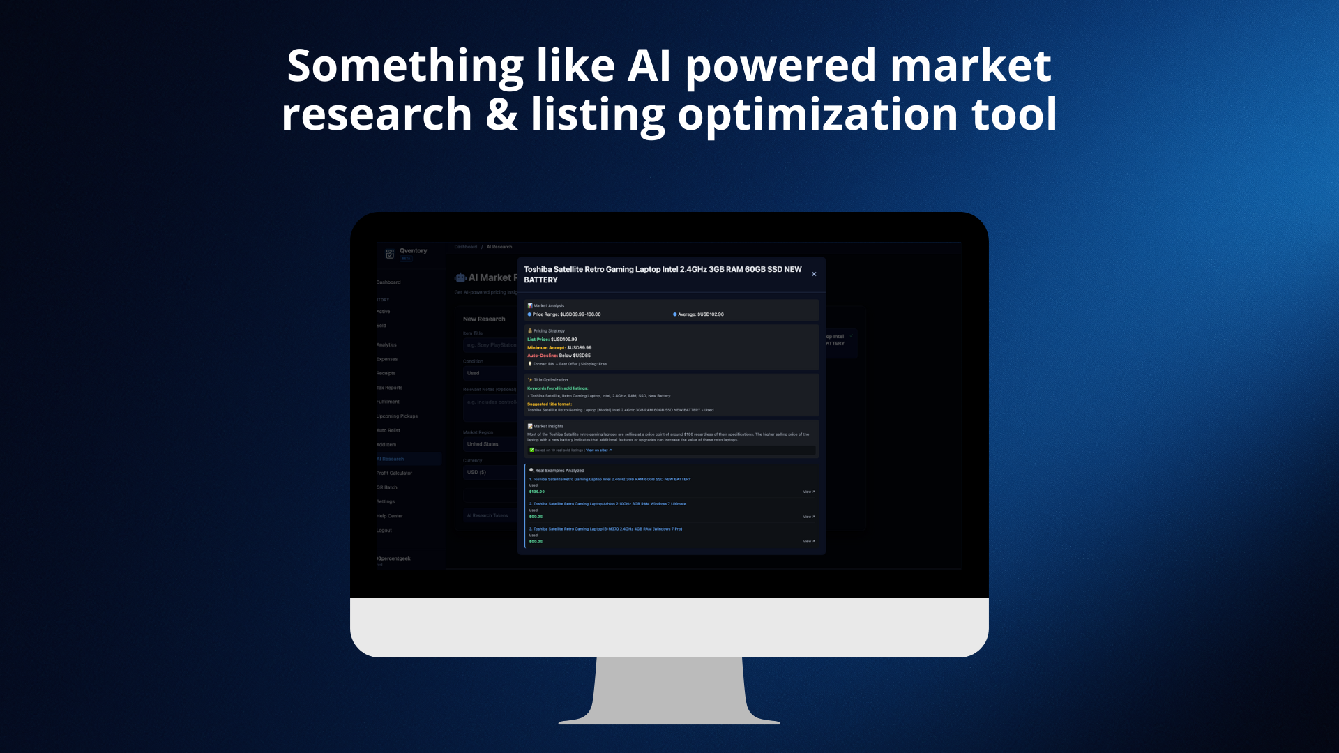 Qventory — Inventory power for hustlers. gallery image