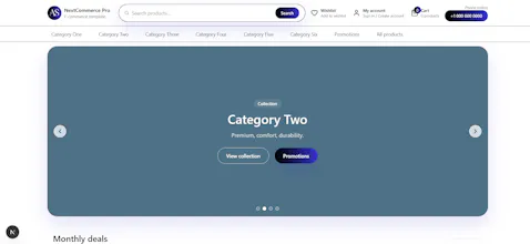 NextCommerce Pro gallery image