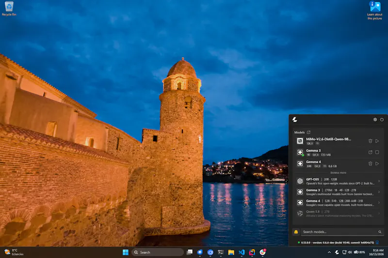 Llama Windows screenshot 4