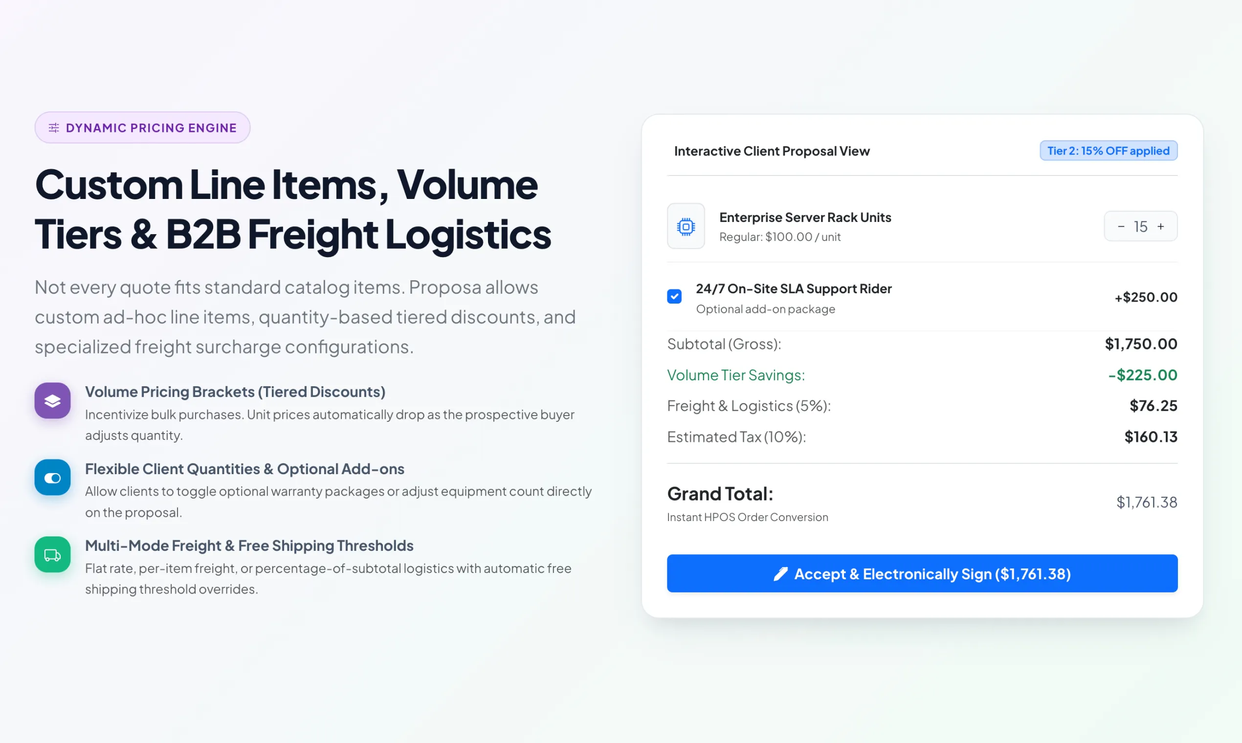 Proposa - B2B WooCommerce Extention gallery image
