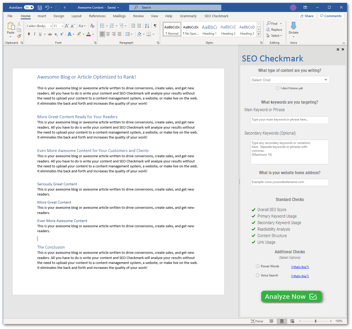 SEO Checkmark gallery image