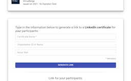 LinkedIn Certificates Generator media 2