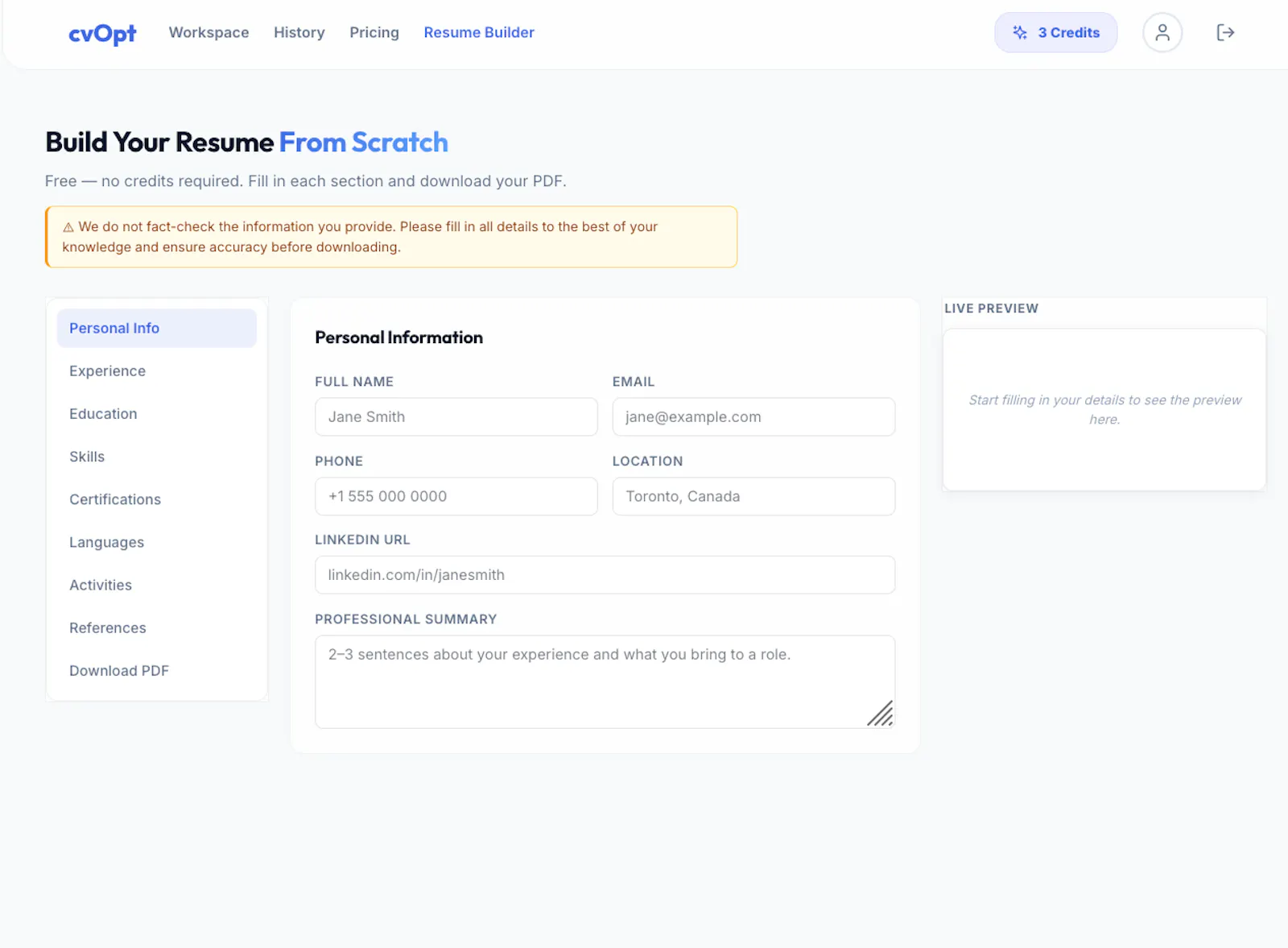 cvOpt screenshot 3