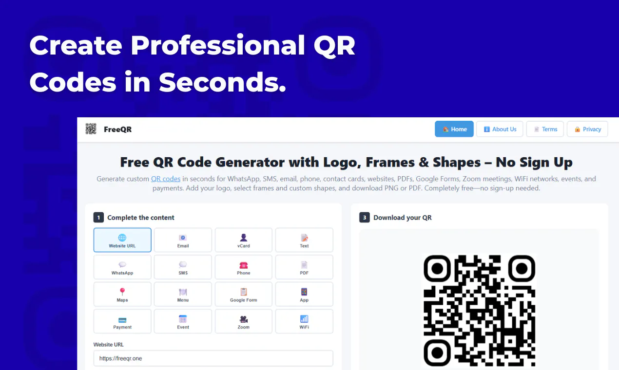 FreeQR gallery image