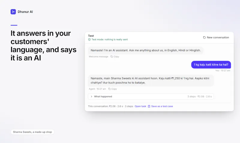 Dhanur AI screenshot 4