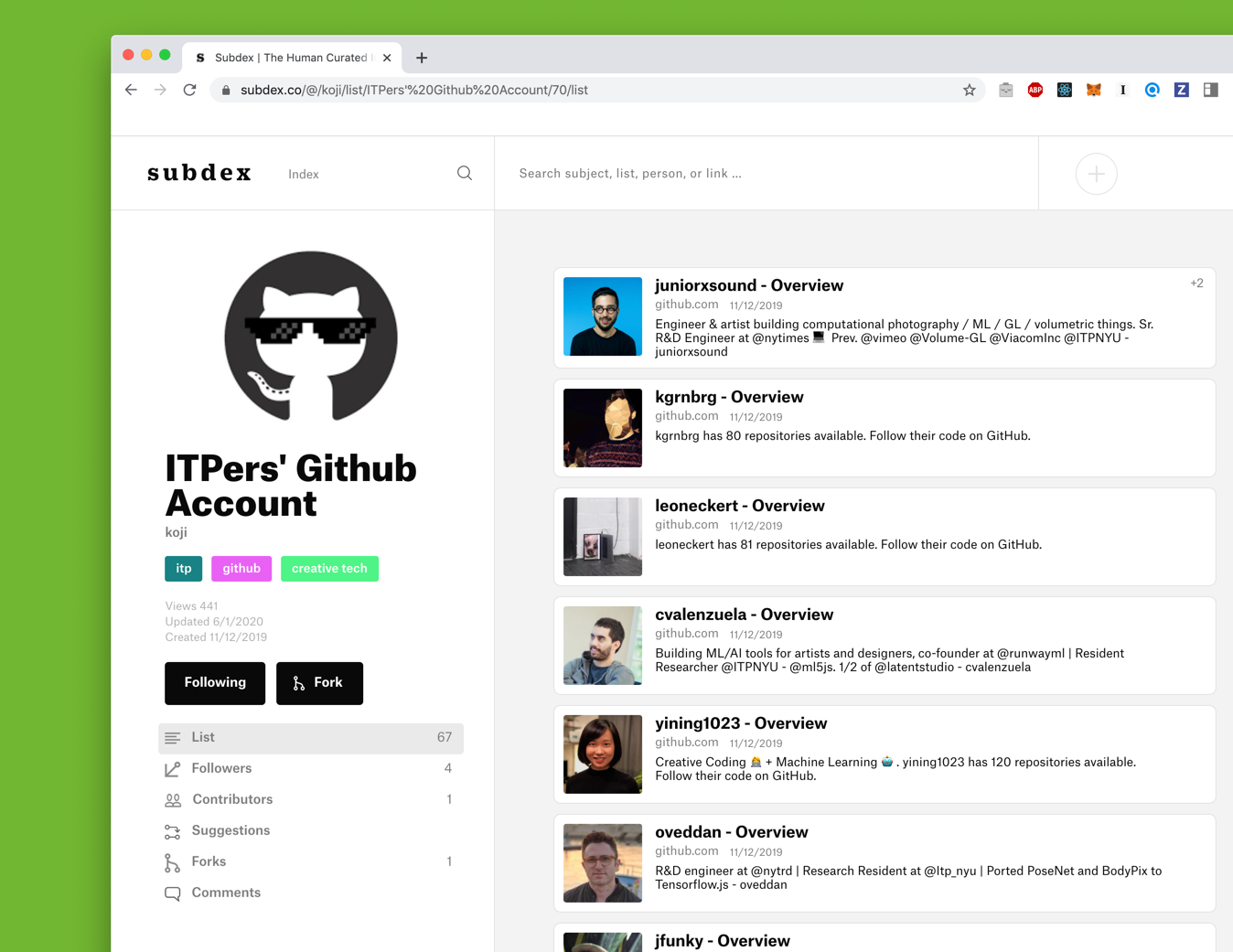 Subdex gallery image