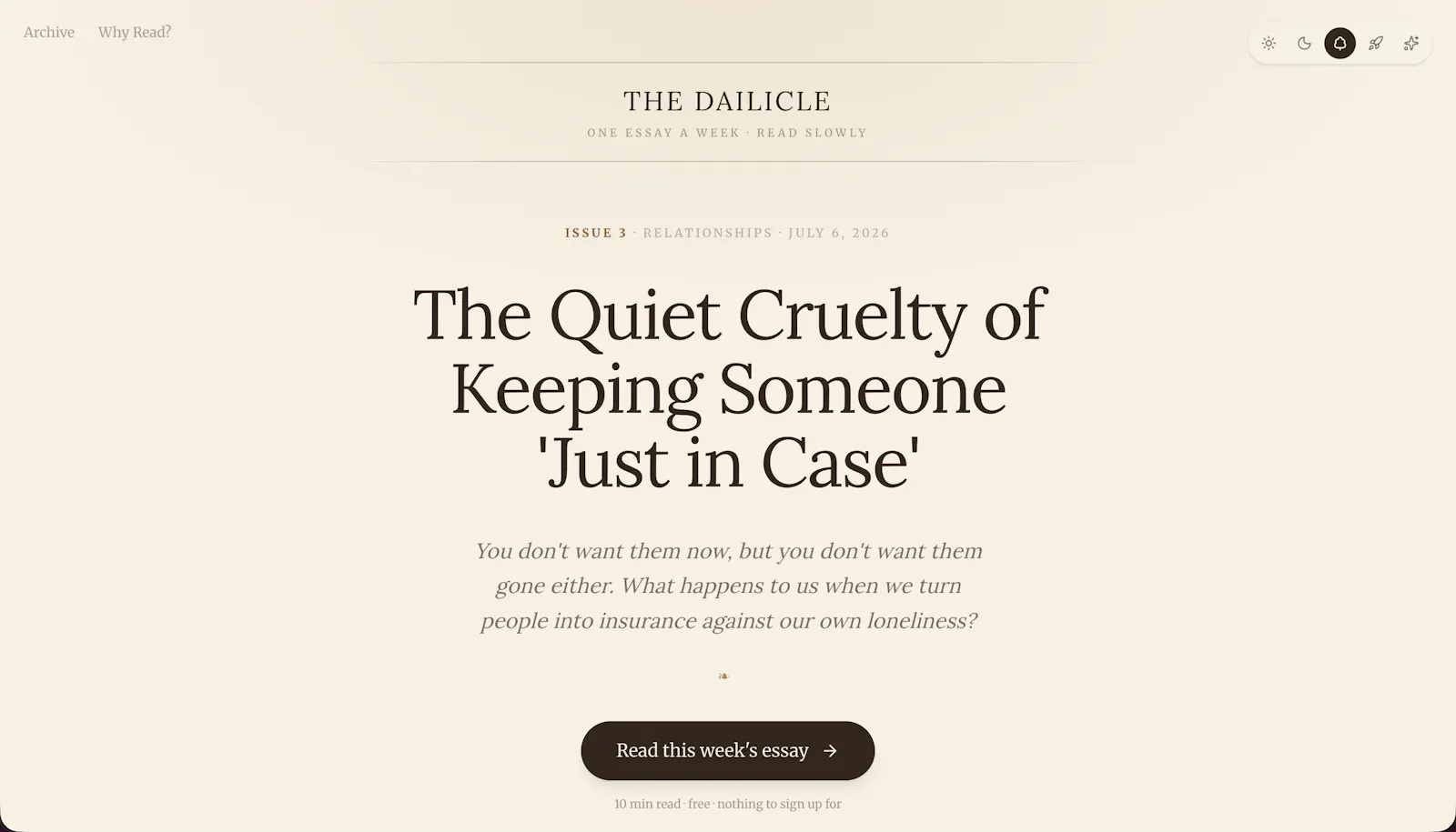The Dailicle screenshot 1