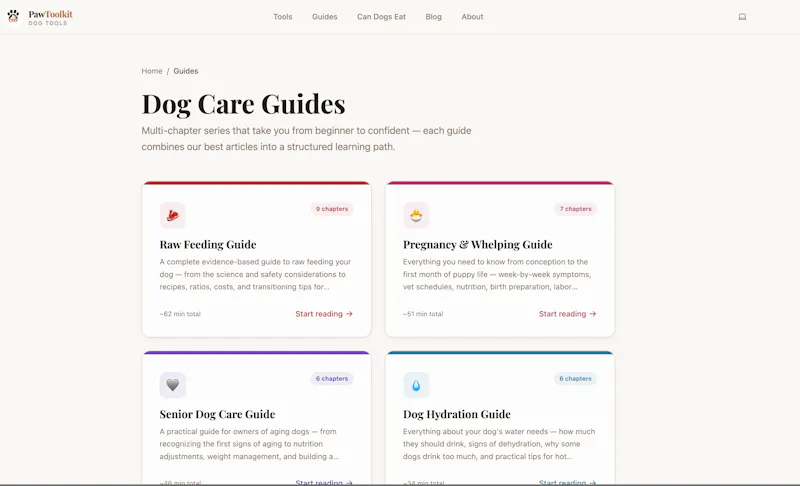 PawToolkit — Free Tools for Dog Parents screenshot 3