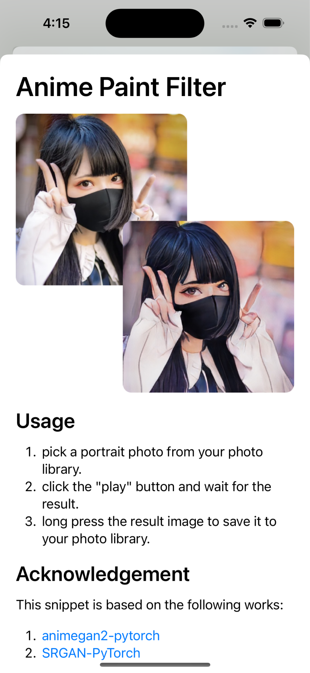 Média Megaportal pour macOS - Appliquez des modèles AI localement sur vos appareils avec une concentration de confidentialité 3