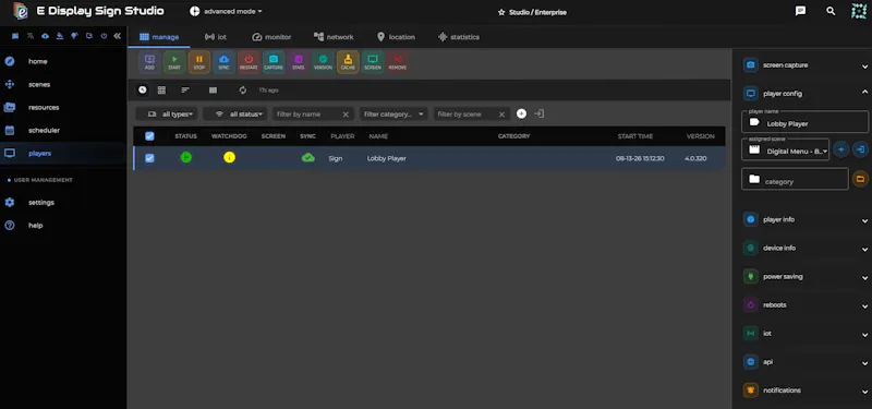 E Display Digital Signage Software screenshot 3