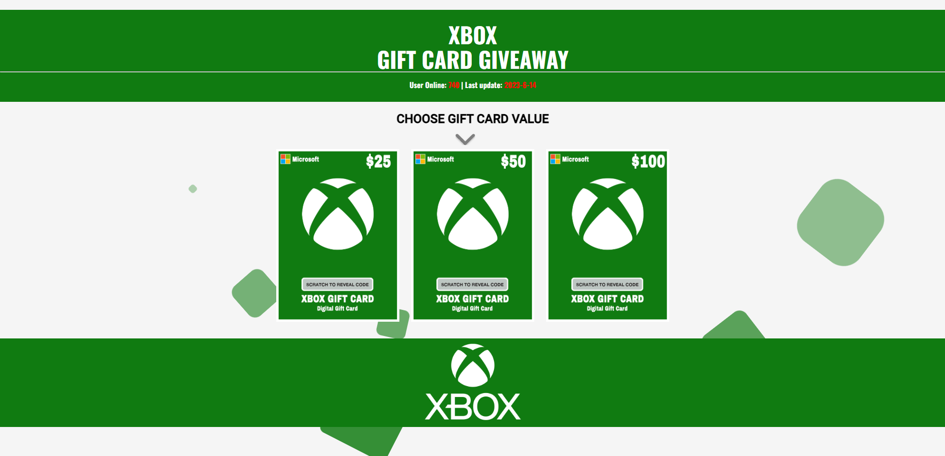 Xbox礼品卡
