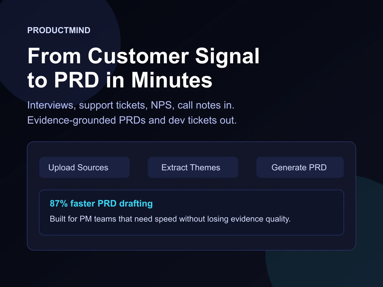 ProductMind 대표 미리보기